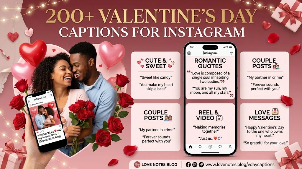 Valentine’s Day Captions for Instagram