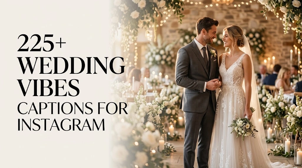 Wedding Vibes Captions Instagram