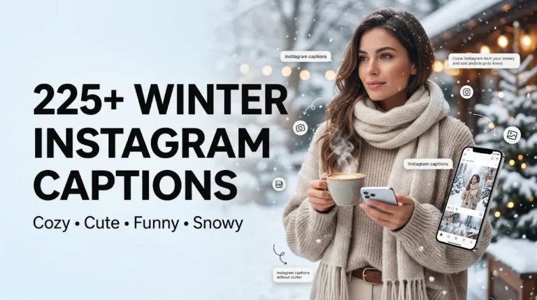 Winter Instagram Captions