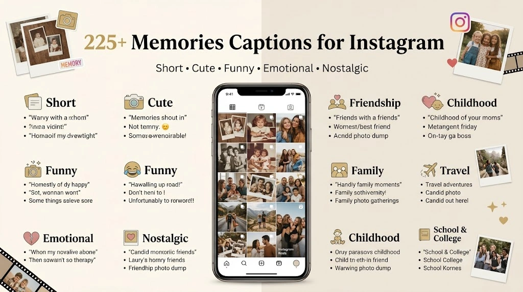 Memories Captions For Instagram