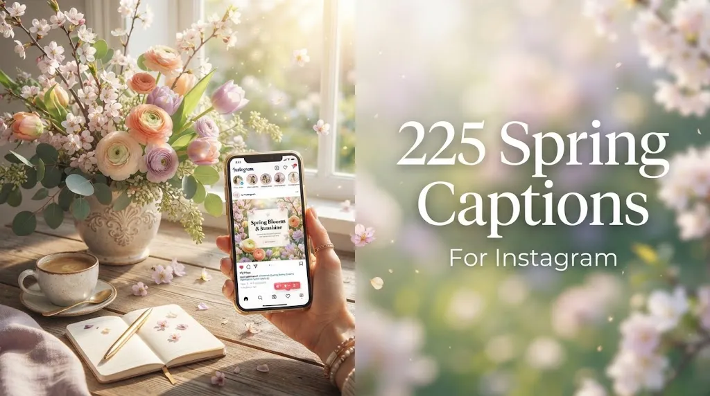 Spring Captions For Instagram